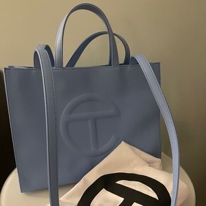 Telfar Medium Shopping Bag - Cerulean